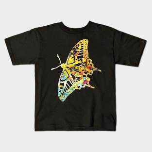 Cool butterfly colored t-shirt Kids T-Shirt